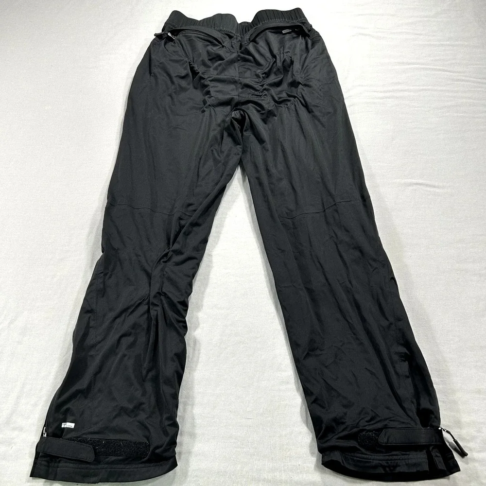 Adidas Golf Pants Mens Small Black Woven Simpson University Red Hawks‎